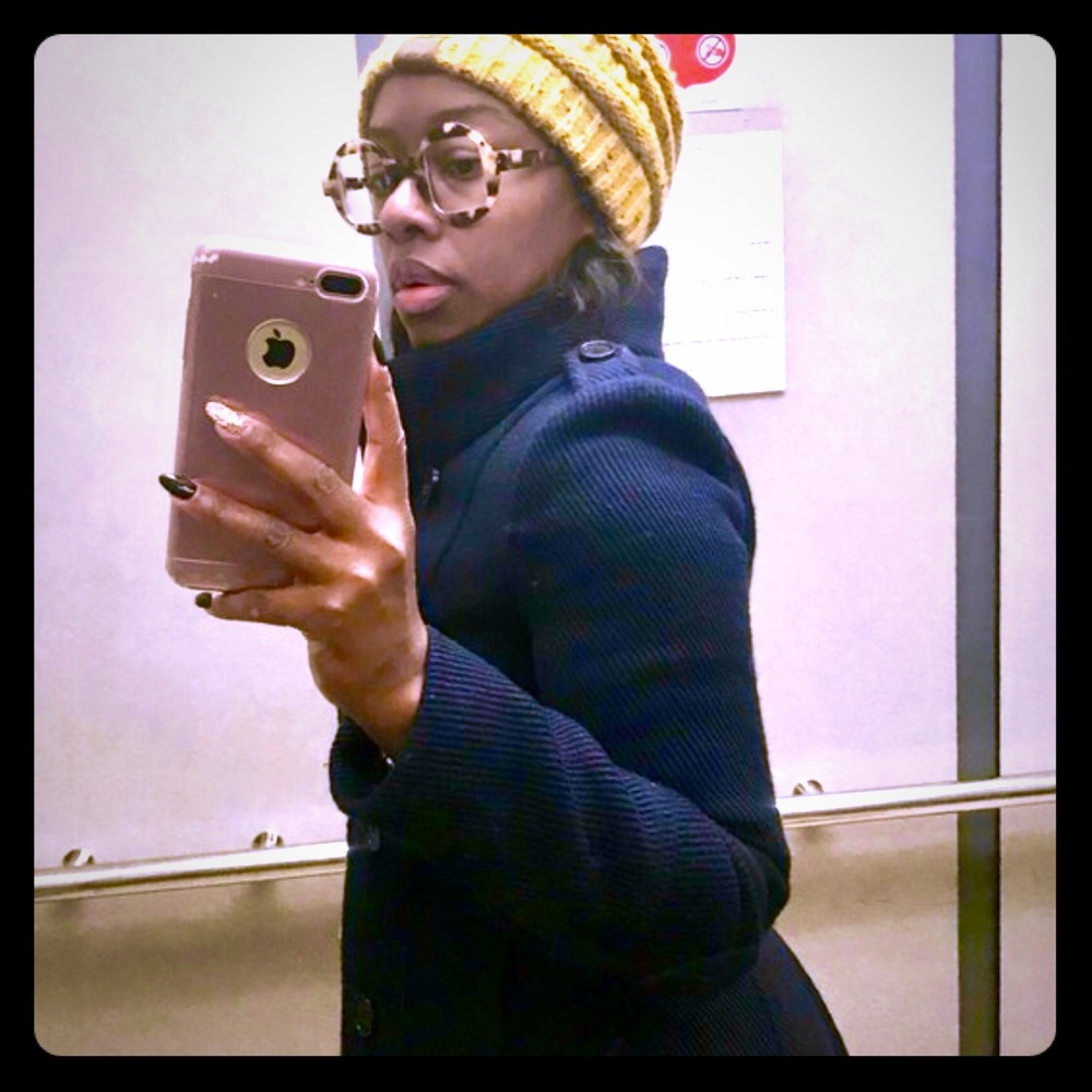 Navy Pea Coat.